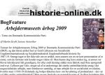 Udsnit af historie-onlines omtale af årbog 2009