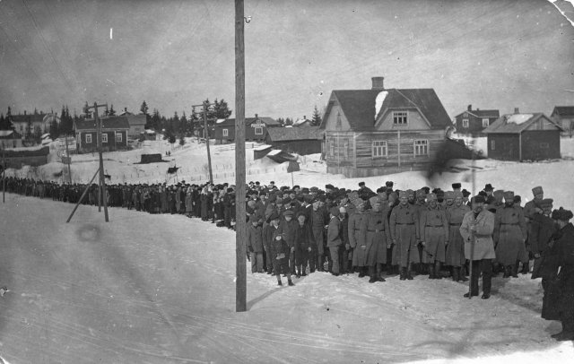 1. maj-optog i Viiala 1917
