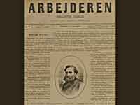 Gerson Triers blad Arbejderen 1889