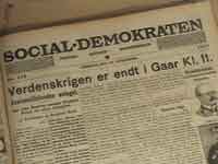 Social-Demokraten 12. november 1918