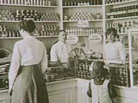 HB-butik i København ca. 1910