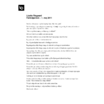 Lizette Risager, LO 2011