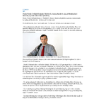 Thorkild E. Jensen, forbundsformand Dansk Metal - 1. maj tale 2012