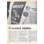 Uventet støtte, 3 Kuverter, 10/1988