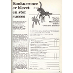 Konkurrence: Hvad ved du om McDonalds, 3 Kuverter, 1/1989