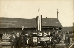 Skibstrømrernes vogn til grundlovsoptoget 1899