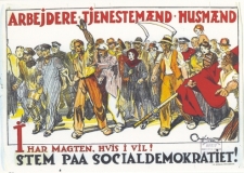 Socialdemokratisk valgplakat, 1926