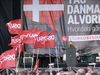 Lizette Risager, LO i Fælledparken 2011