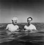 Viggo Kampmann og Julius Bomholt (foto: Polfoto)